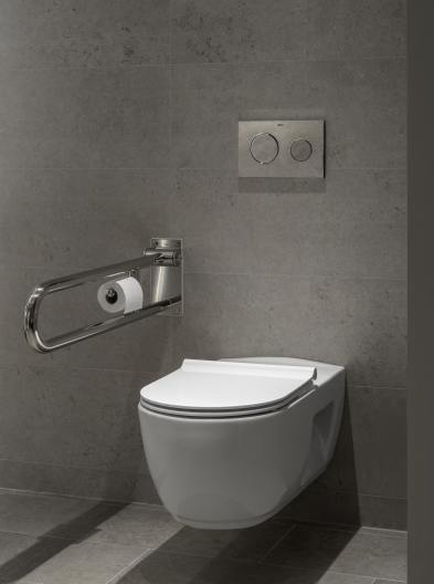 Placas de accionamiento Stainless Steel Duplo One A890189304 Roca