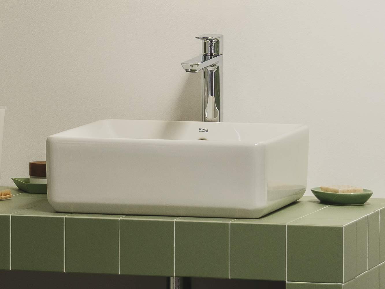 Grifería para lavabo Cala A5A346EC00 Roca