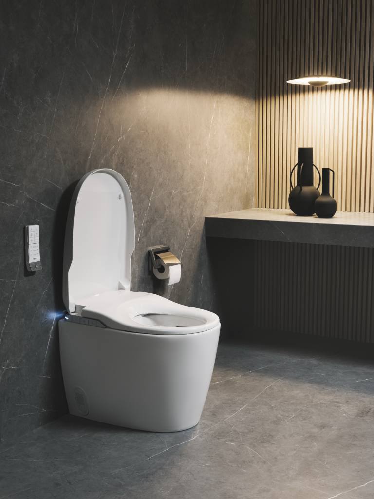 In-Wash® Insignia con In-Tank® - Smart toilet adosado a pared Roca ...