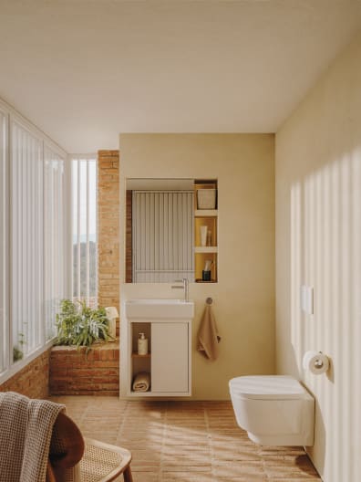 Grifería para lavabo Nu A5A303FC00 Roca