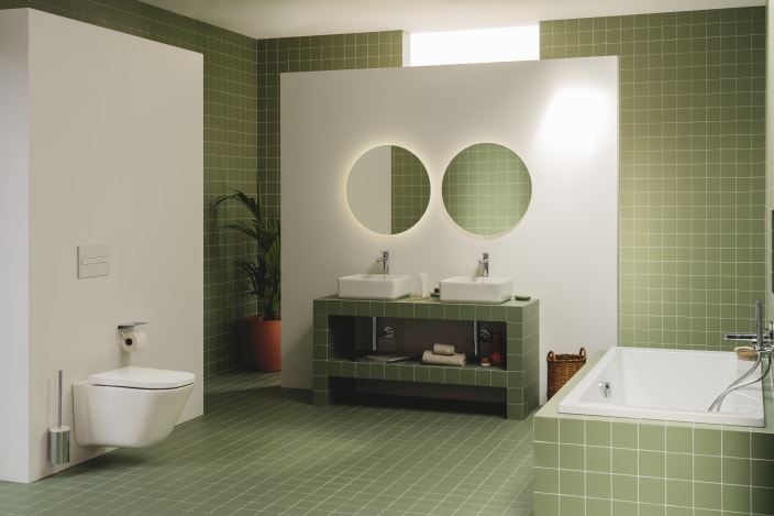 Grifería para lavabo Cala A5A346EC00 Roca