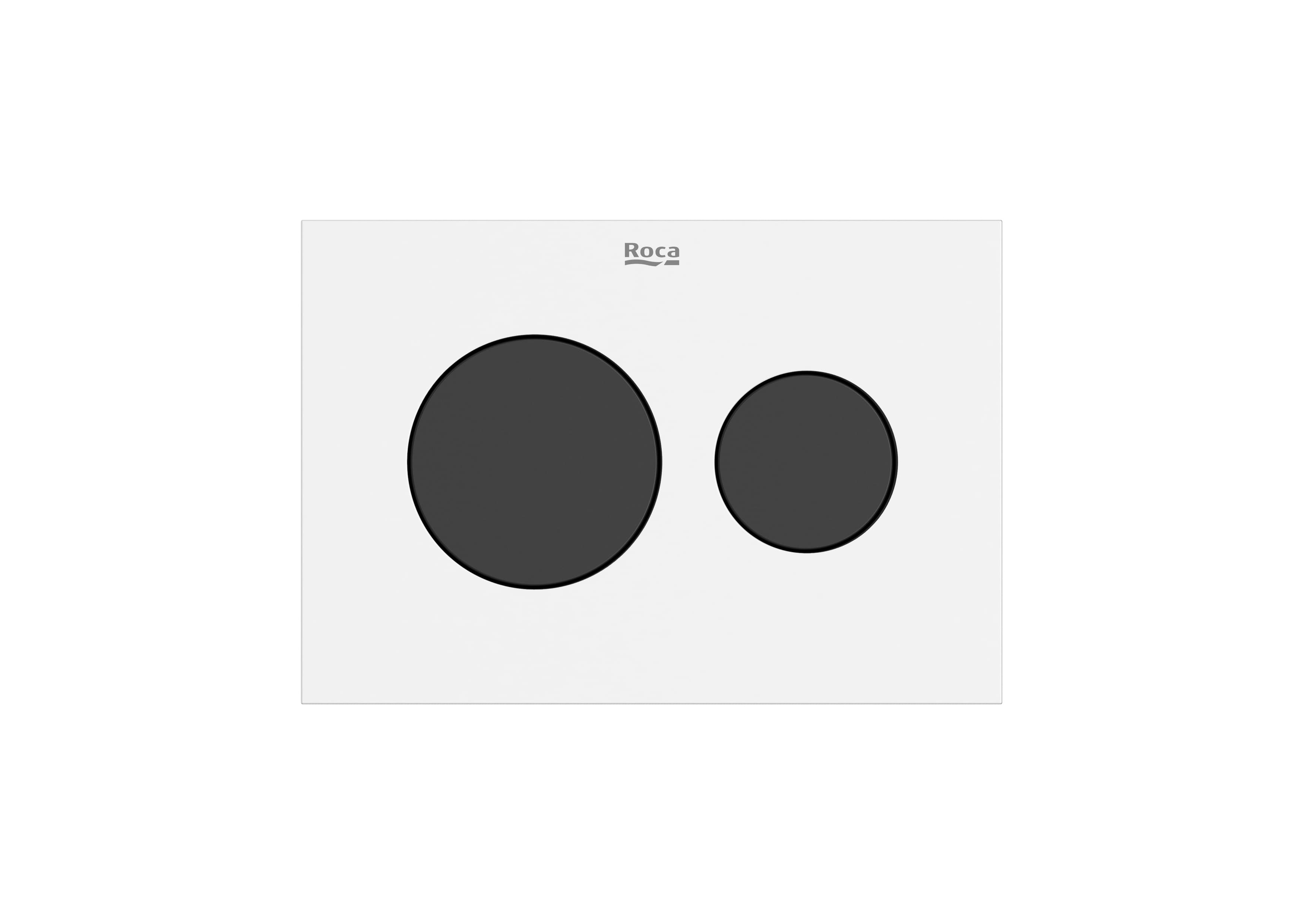 Placas de accionamiento Titanium Black Duplo S A8904233CN Roca