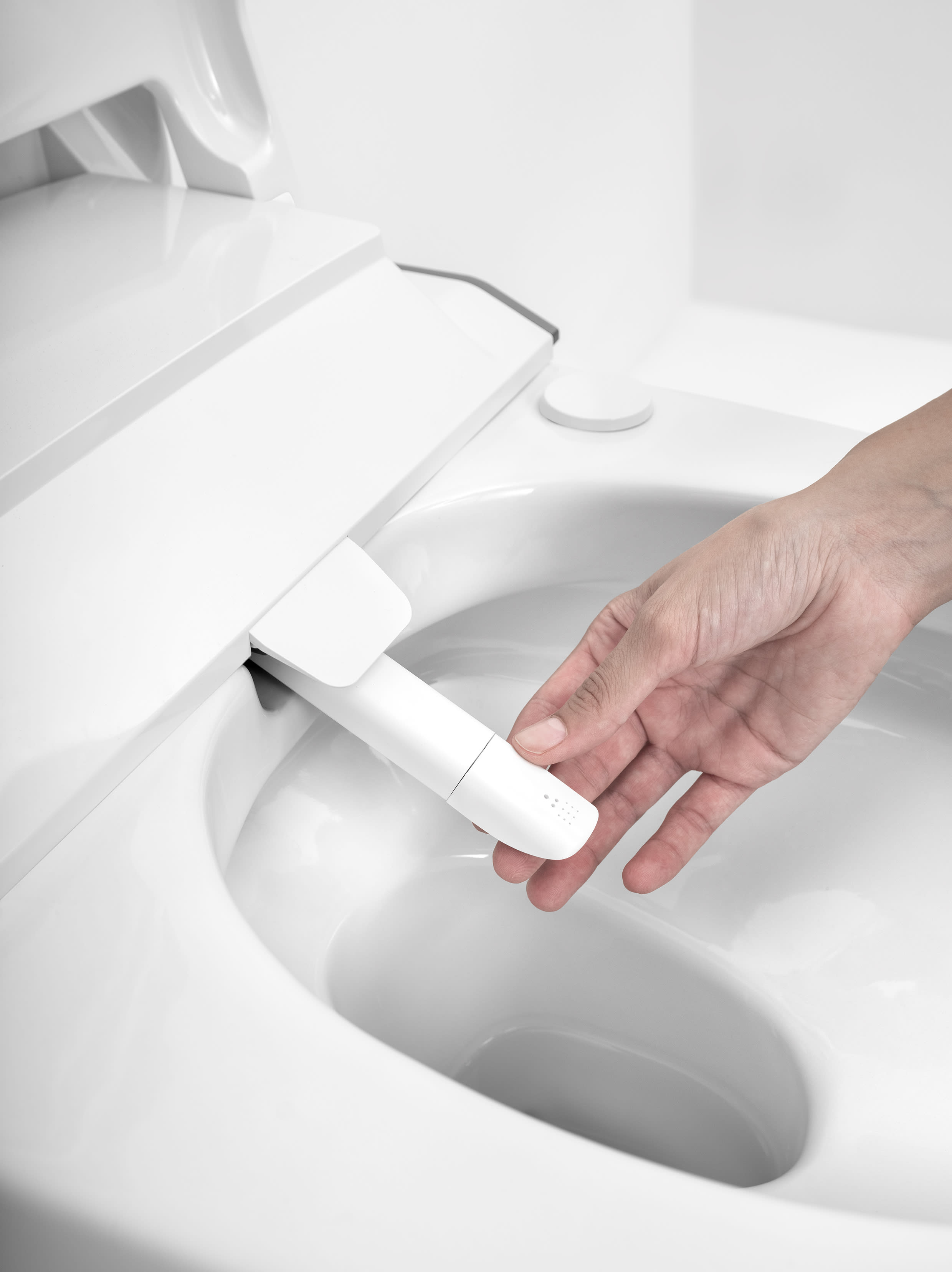 In-Wash® Insignia con In-Tank® - Smart toilet suspendido Roca Rimless ...