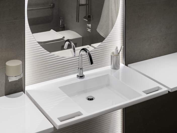 Grifería para lavabo Loft A5A4243C00 Roca