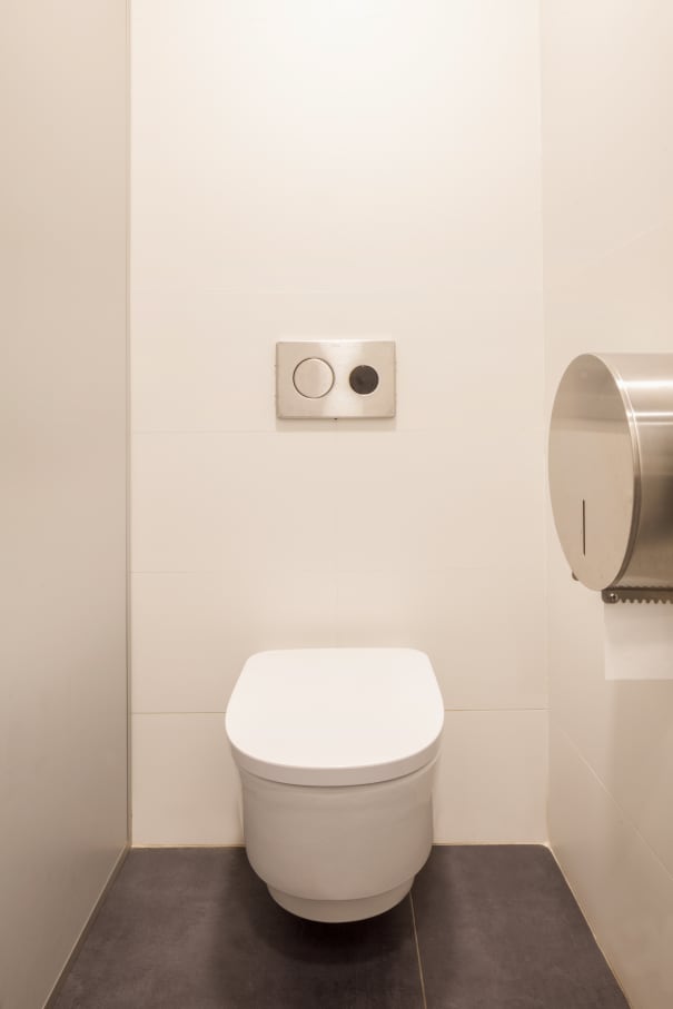 Con el fin de adaptar los baños a las necesidades actuales y respetar la integridad del edificio, los productos seleccionados deben transmitir los ideales contemporáneos de su arquitectura y ser accesibles e inclusivos. El diseño lineal y estructurado de los lavabos murales y las suaves curvas y volúmenes apilados de los inodoros suspendidos Roca Rimless® evocan una simplicidad atemporal y se hacen eco de los ideales modernistas del edificio de Sert. La colección Access, adecuada para todo tipo de usuarios, ha sido otra incorporación esencial a los baños, incluidos los asientos y tapas de inodoro, los espejos basculantes y los asientos de ducha abatibles. La elección de los dispensadores de toallas y las papeleras de la colección Public han contribuido a una mayor funcionalidad del espacio.25